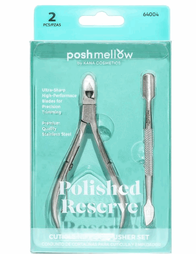 Juego de Cutícula y empujador Poshmellow
