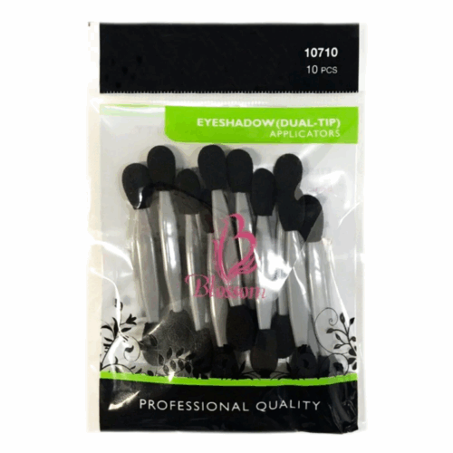 Aplicador de Sombras de Ojos Esponja Dual 10pzs Poshmellow
