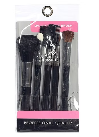 Set de Brochas Pequeñas para Cosméticos (5 piezas) Blossom